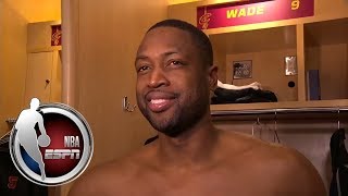 Dwyane Wade reacts to LeBron James' ejection against Heat | NBA on ESPN
