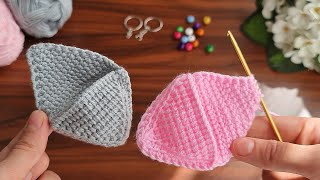 3D⚡💯Wow Amazing💯👌How to make an eye-catching crochet keychain?