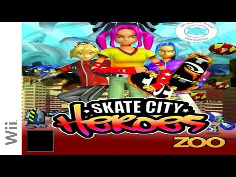 Jogo Skate City Heroes Lacrado E Original Para Nintendo Wii em