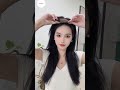 HIYE部分ウィッグ　横12cm縦13cm　35cmロング　ヘアーピース　人毛ウィッグ　医療用ウィッグ