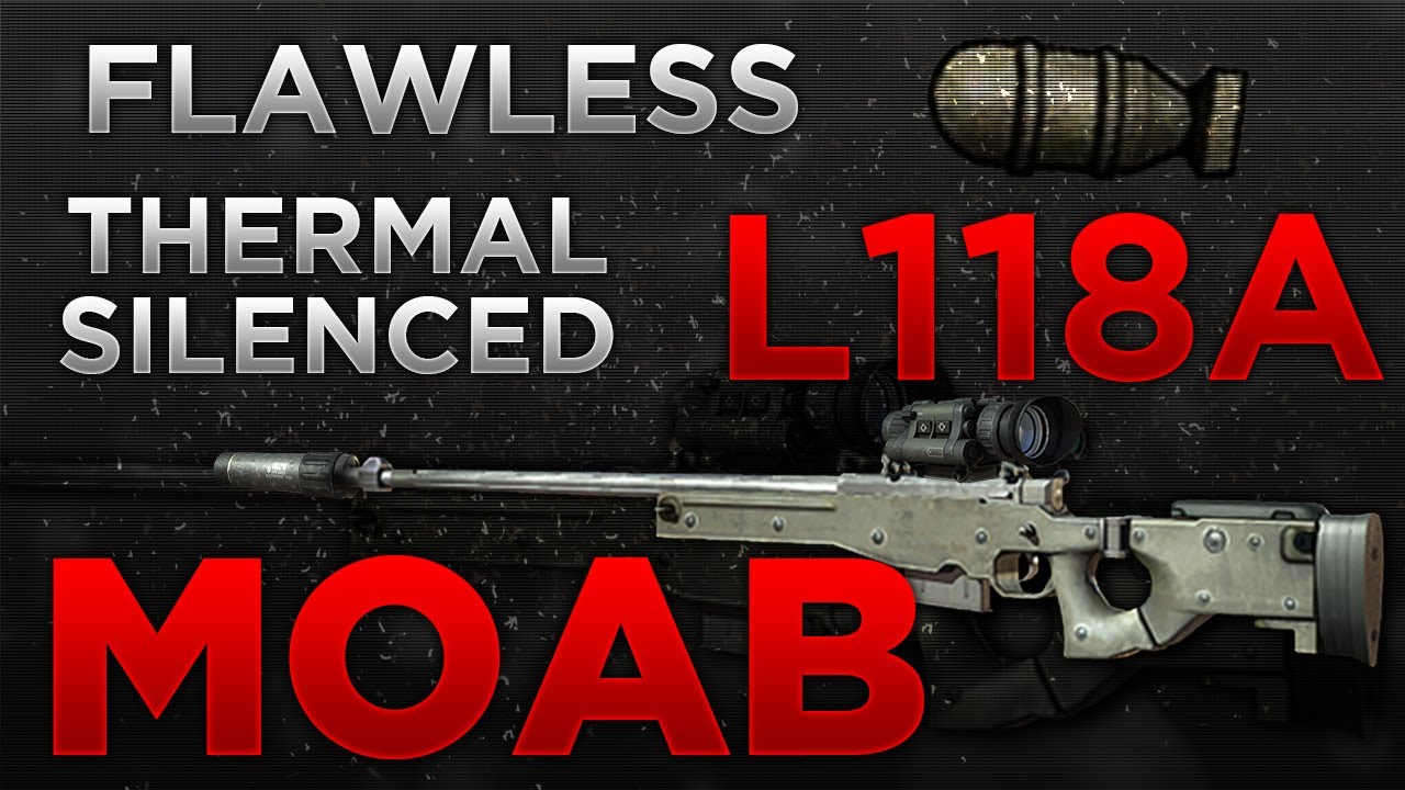 games people play MW3: Flawless L118a Thermal Silenced MOAB!