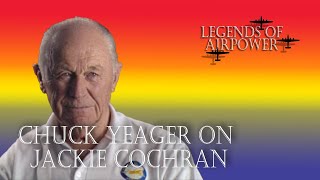 Flying Ace Chuck Yeager on Speed Queen Jackie Cochran