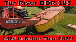 This Tar River BDR-185 Drum Mower Makes Cutting Hay Fast And Easy #379