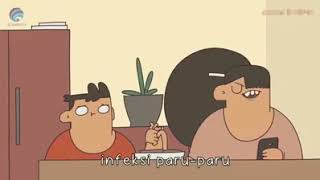 si nopal diare! gara² mengkudu goreng  [bunda mengajar cara cuci tangan]