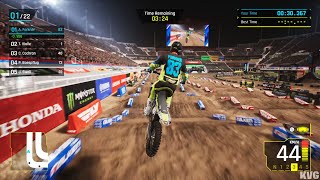 Monster Energy Supercross 25 - Triumph TF 250X - Gameplay (PC UHD) [4K60FPS]