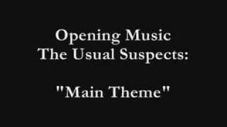 Video thumbnail of "The Usual Suspects - Main Theme"