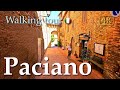 Paciano (Umbria), Italy【Walking Tour】History in Subtitles - 4K