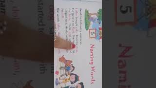 Std 2 Grammar ch 5 Naming words explanation with textbook exercise