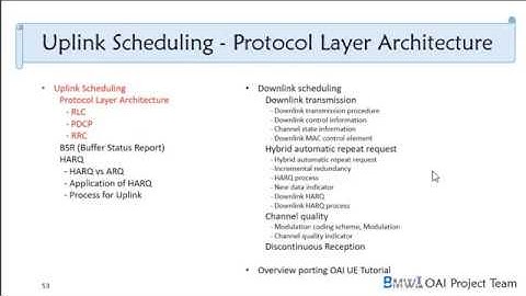 LTE Training course - Uplink scheduling