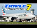 Boeing 777-300ER / American Airlines / Aeropuerto La Aurora / Guatemala