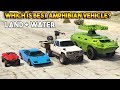 GTA 5 ONLINE : WHICH IS BEST AMPHIBIAN VEHICLE? (LAND + WATER)