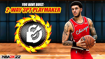*NEW* BEST LONZO BALL 2-WAY 3PT PLAYMAKER BUILD ON NBA 2K22 NEXT GEN