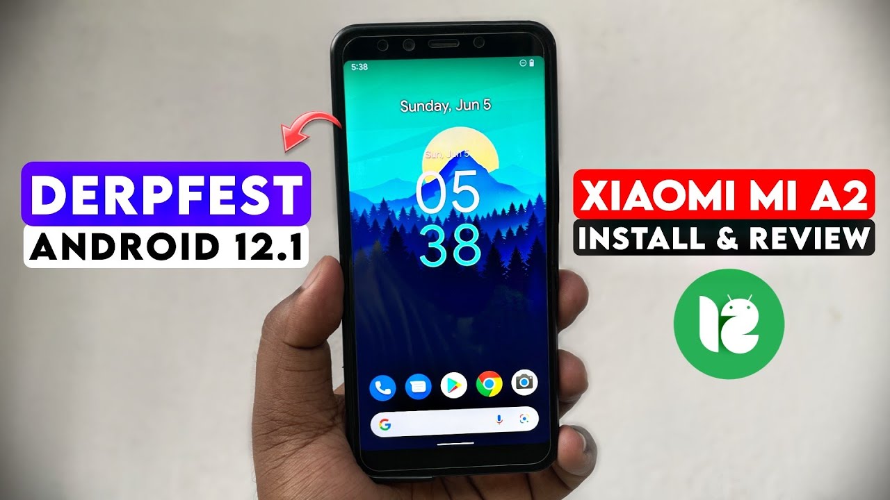 Official DerpFest Android 12.1 Update | Xiaomi Mi A2 | Customization ...