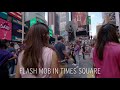 Shiamak usa dud flashmob times square