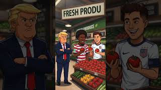 Trump vs THE COLOR RED at the World Cup 😂🇺🇸 World Cup 2026 Shorts