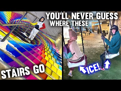 You Won't Believe Where This Staircase Led Us!!