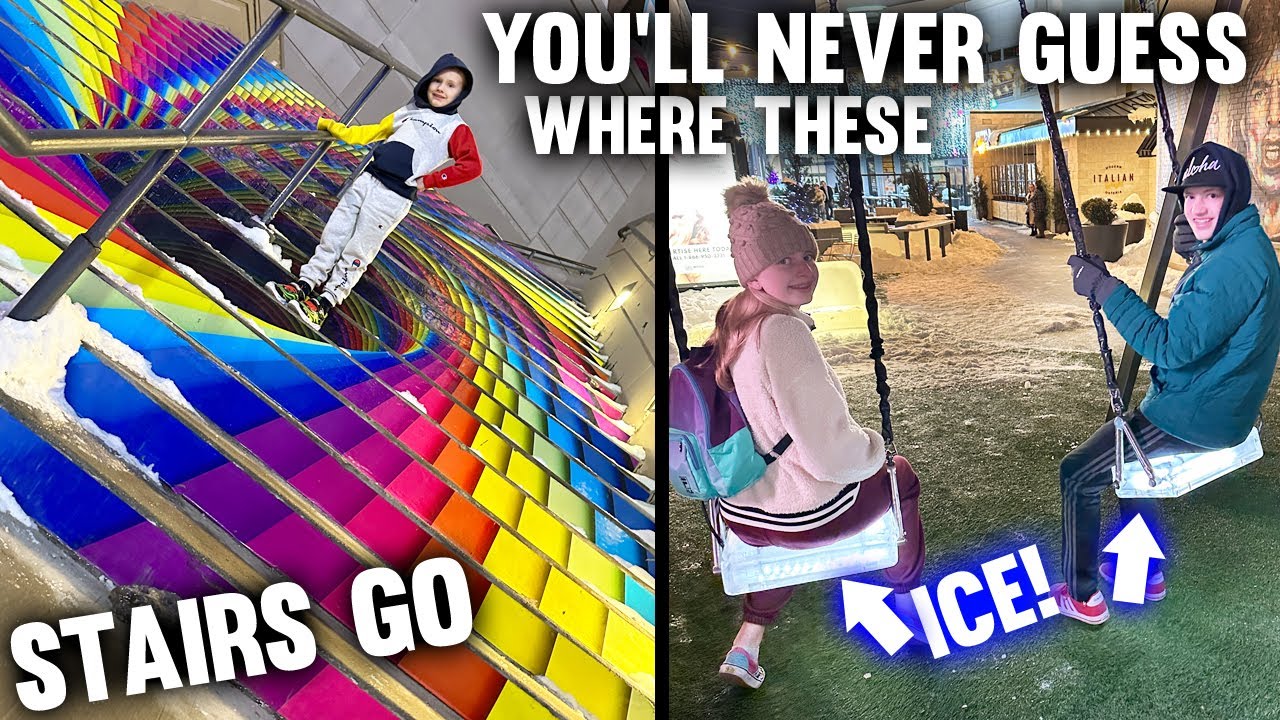 You Won't Believe Where This Staircase Led Us!! - YouTube