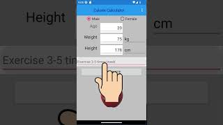 Calorie Calculator screenshot 5