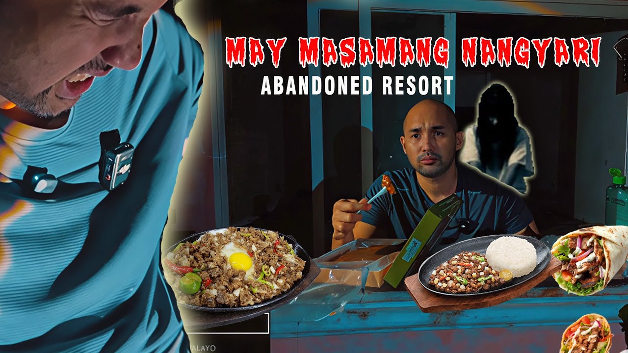 MUKBANG SA MAY SUMPANG ABANDONADONG RESORT