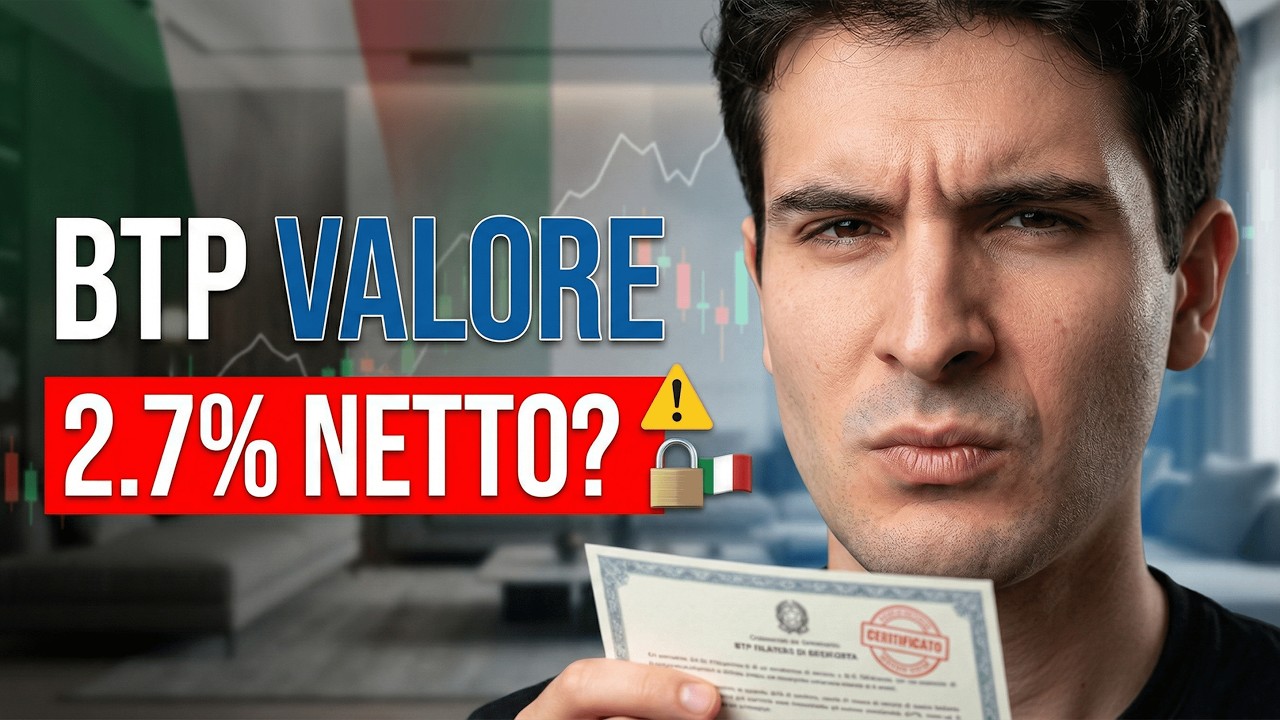 NUOVO BTP Valore (Marzo 2032): Conviene o è meglio BBVA/ETF? (Calcoli Reali)
