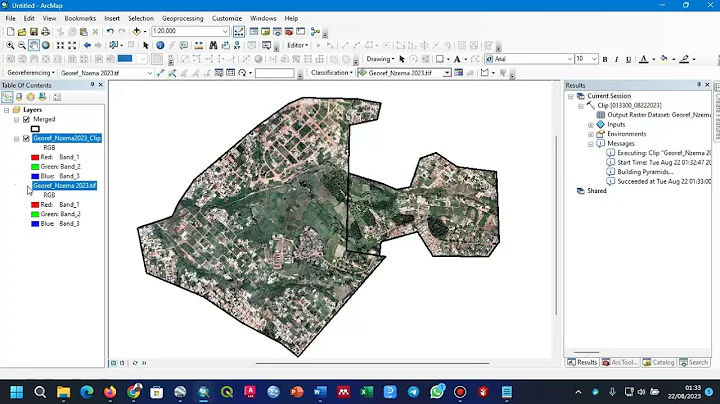 How to Clip a Raster Image to a Vector Layer Boundary in ArcGIS [ArcMap]