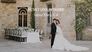 A Beautiful Editorial at Sunstone Winery Wedding Venue in Santa Barbara California by Janna Brown