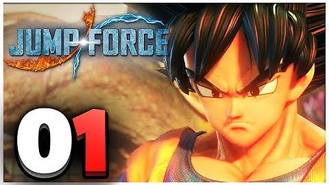 JUMP FORCE Walkthrough Part 1 Superhero Rebirth! (PS4 Pro Gameplay)