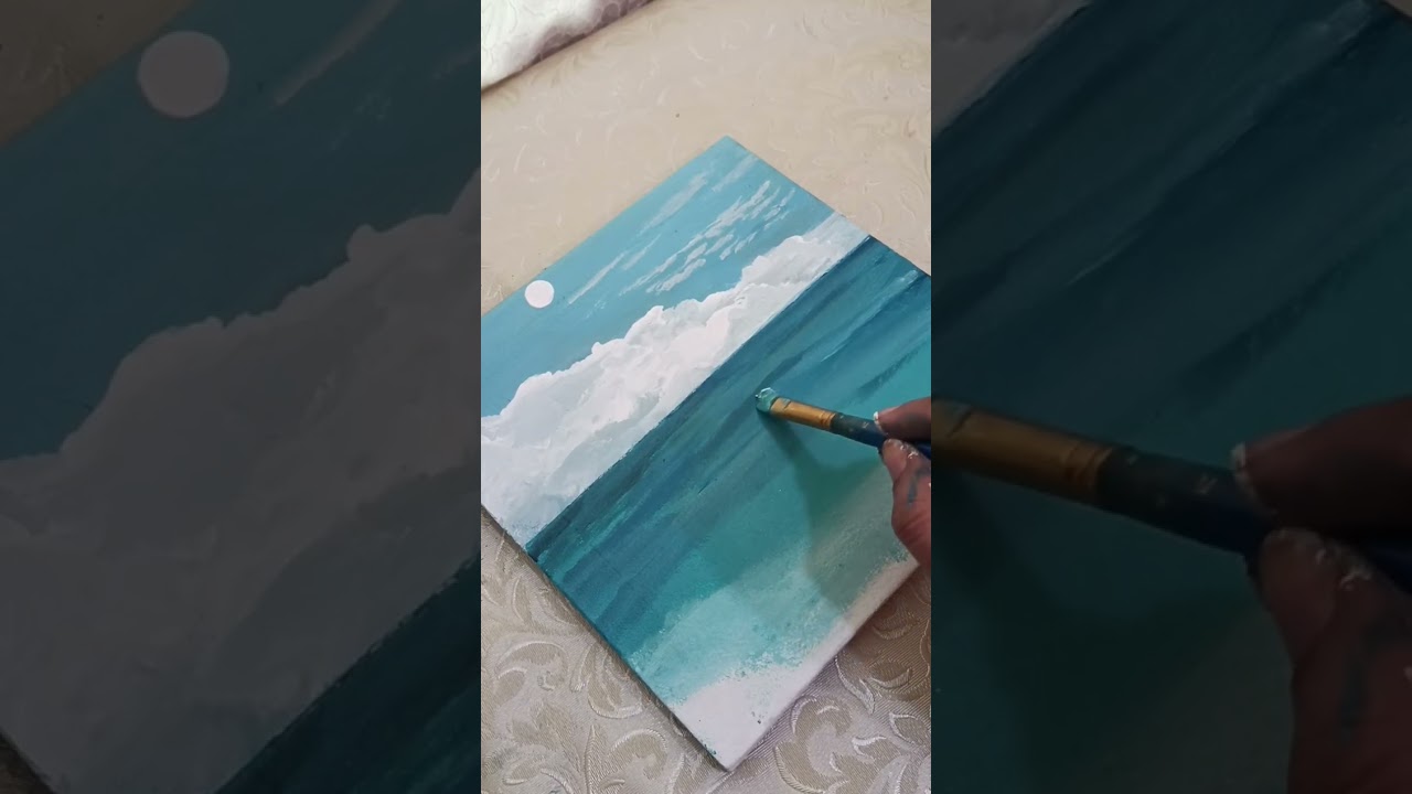 ocean painting 🎨 🌊