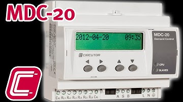 MDC-20. Control de Máxima Demanda con servidor web integrado