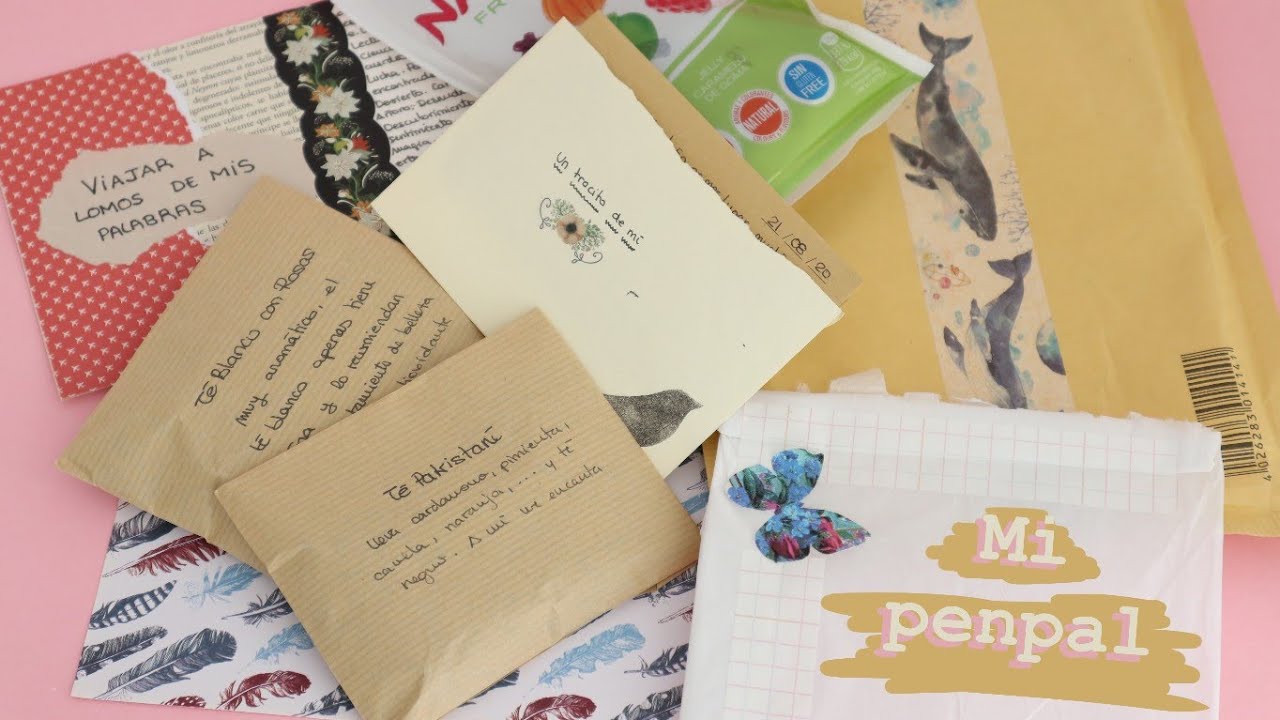 ASMR whispering “abriendo mi primer penpal” (español 🇲🇽)