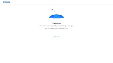 ZOOM Firefox Brave Error 401 Como Solucionar //  How To FIX Error 401 Unauthorized on Firefox & ZOOM
