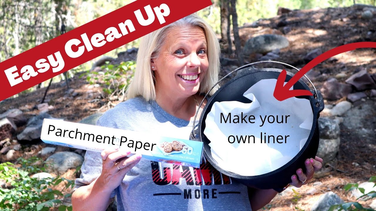 How to Make Your Own Dutch Oven Liner for Easy Clean Up YouTube