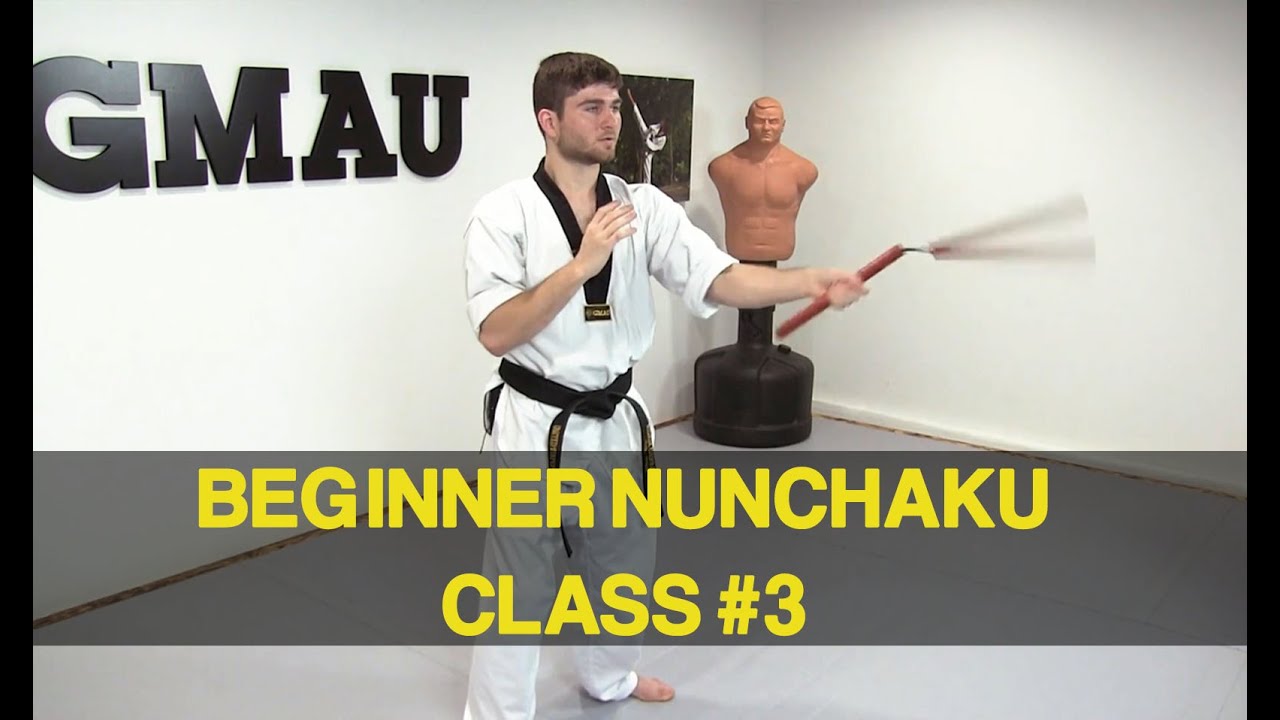 Nunchaku Follow Along Class Beginner Nunchaku Class 3 YouTube