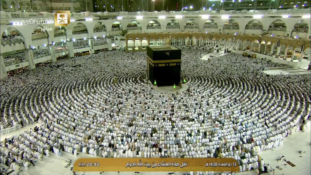 عشاء السبت 13-11-1438هـ سورتي التكوير والبينة للشيخ عبدالله الجهني