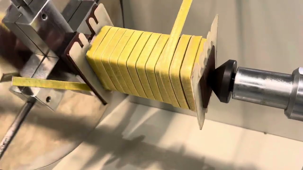 Heavy duty strip winding machine. Sales@coilsindia.com