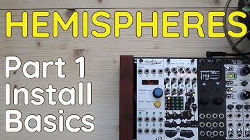 Hemispheres for Ornament and Crime Part 1: Installation, getting started, and 5 patch ideas