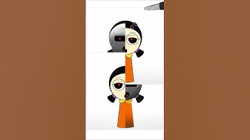 Sprunki Doll Squid Game Phase 2 Paper Craft Puzzle #sprunki #incredibox #incrediboxsprunki