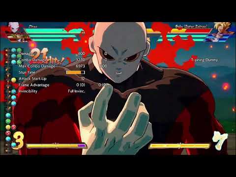 [NOT Optimal][Read the Description] DBFZ Season 3.5 - Jiren Sideswitches off Grounded Hit/Vanish