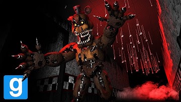 NIGHTMARE FREDDY IS IN YOUR BED! - FNAF Gmod Hide & Seek