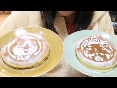 妖怪ウォッチのパンケーキ - YouTube