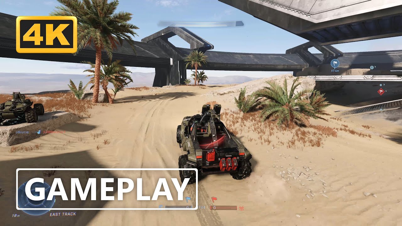 Halo Infinite Xbox Series X Behemoth Gameplay 4K *NEW MAP*