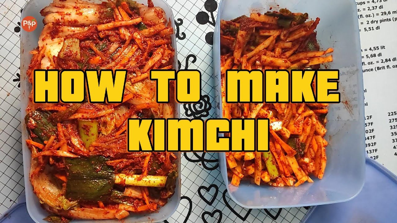 How to Make Kimchi at Home | Easy Recipe - YouTube