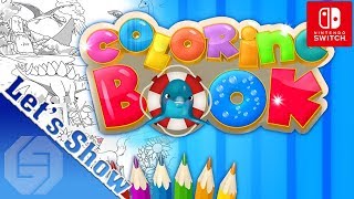 Coloring Book Let's Show ★ Digitales Ausmalen für Kinde ★ Switch Edition ★ Deutsch screenshot 1