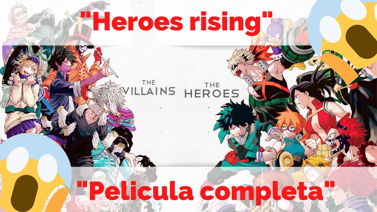 My hero academia heroes rising pelicula completa español - YouTube
