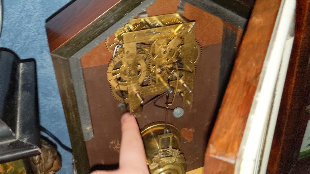 Ingraham clock movement YouTube