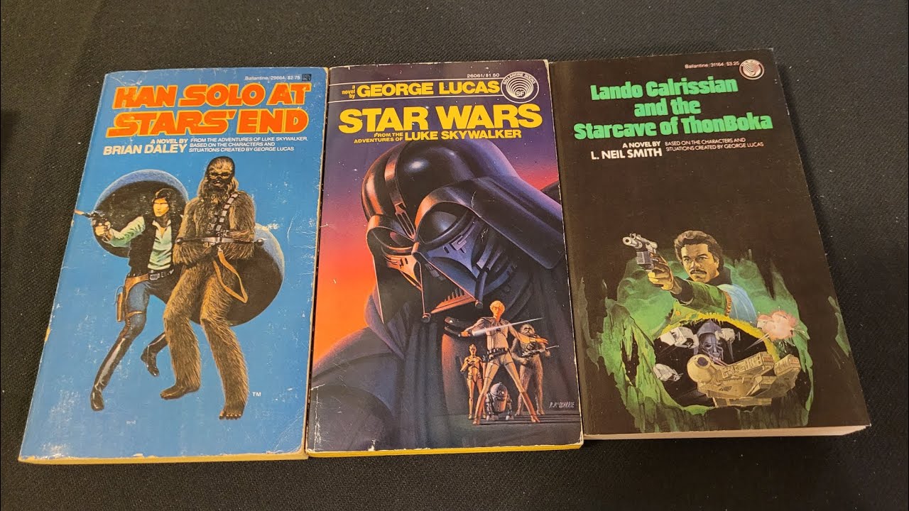 First Edition Early Star Wars Vintage Paperback Original Novels YouTube First Edition Early Star Wars Vintage Paperback Original Novels YouTube
