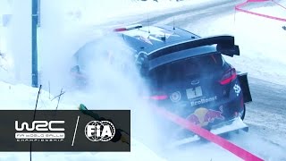 WRC - Rallye Monte-Carlo 2017: OGIER in ditch (SS3)