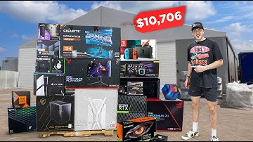 I Bought a $10,706 Gaming Amazon Return Pallet