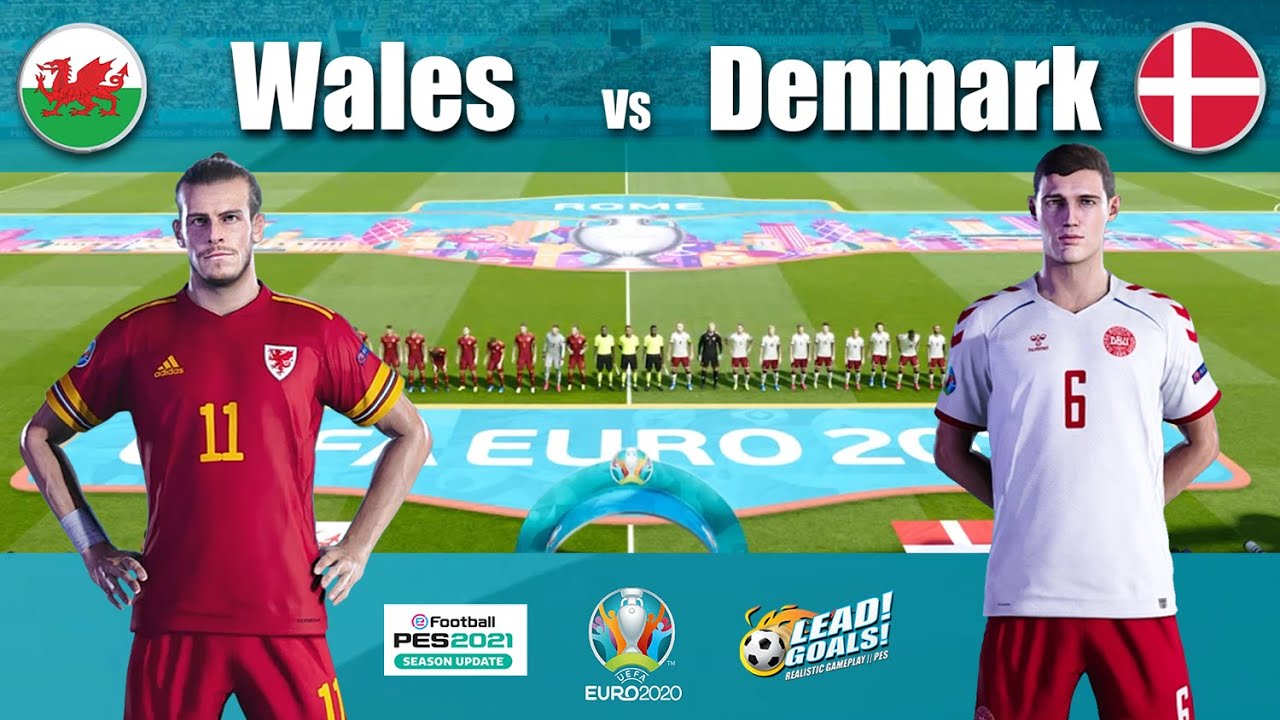 Pes 21 Uefa Euro Knockout Phase Round Of 16 Wales Vs Denmark Youtube