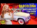 4K Barcelona (Spain) Salón «Automobile Barcelona 2023» Walking Tour • Part 2 • May 2023